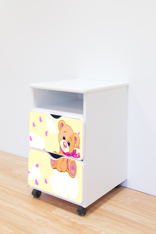 Becks kontajner Macko žltý KK